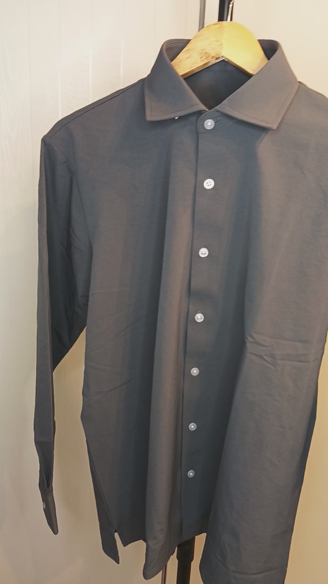 Elevate your wardrobe with the Vision Shirt Tee—a breathable, stylish shirt with a formal collar and Ice Cool Knit fabric for any occasion.